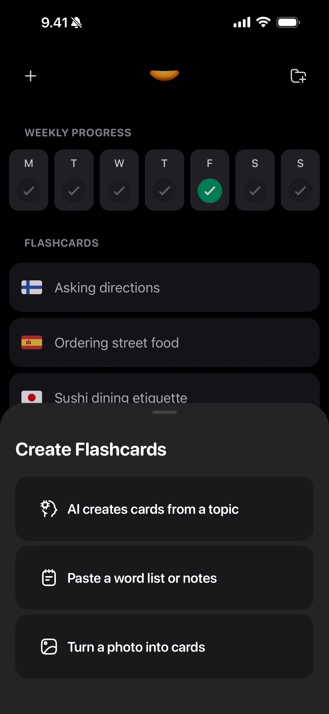 Choose a creation method